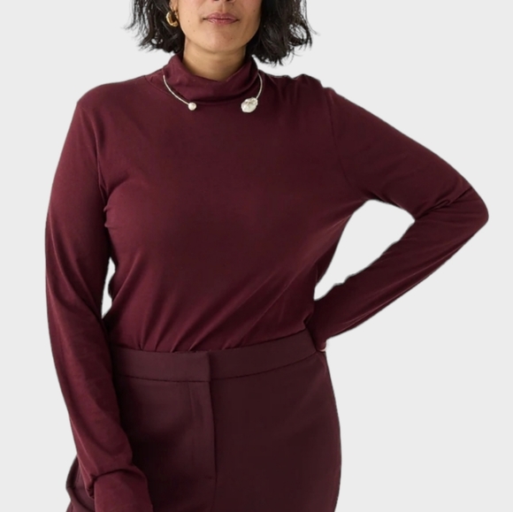 J. Crew Tops - J. CREW Turtleneck Tissue Long Sleeves